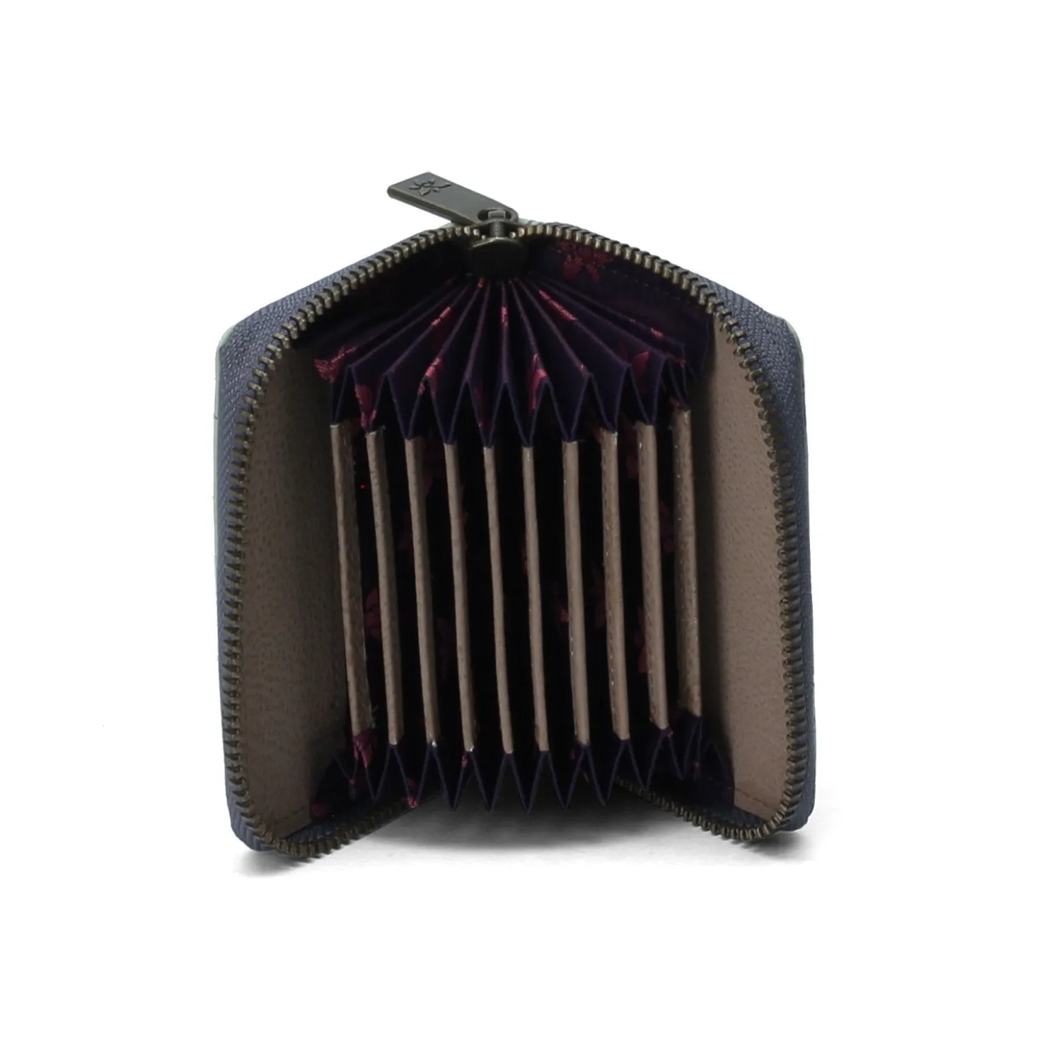 Wallets*Anuschka , Credit and Business Card Holder Wonderous Wings