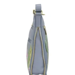 Handbags*Anuschka , Expandable Travel Crossbody Desert Garden