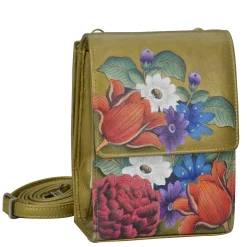 Handbags*Anuschka , Mini Sling Bag Dreamy Floral