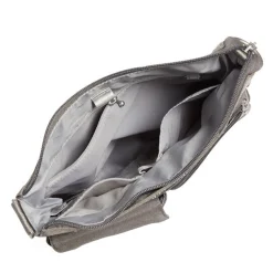 Handbags*Baggallini Inc Baggallini, Modern Everywhere Slim Handbag Sterling Shimmer