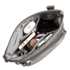 Handbags*Baggallini Inc Baggallini, Modern Pocket RFID Crossbody Sterling Shimmer