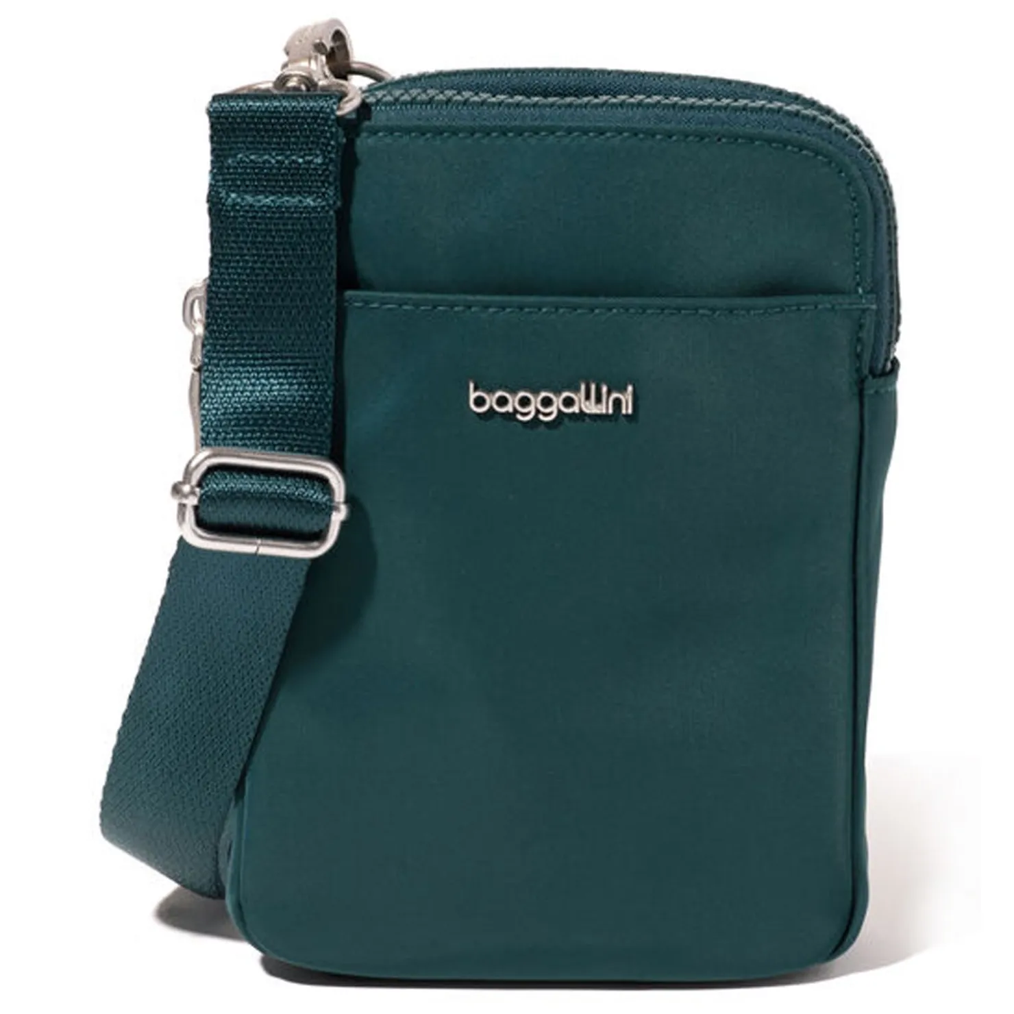 Handbags*Baggallini Inc Baggallini, Modern Take Two RFID Crossbody Emerald