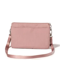 Handbags*Baggallini Inc Baggallini, The Only Mini Bag Wood Rose