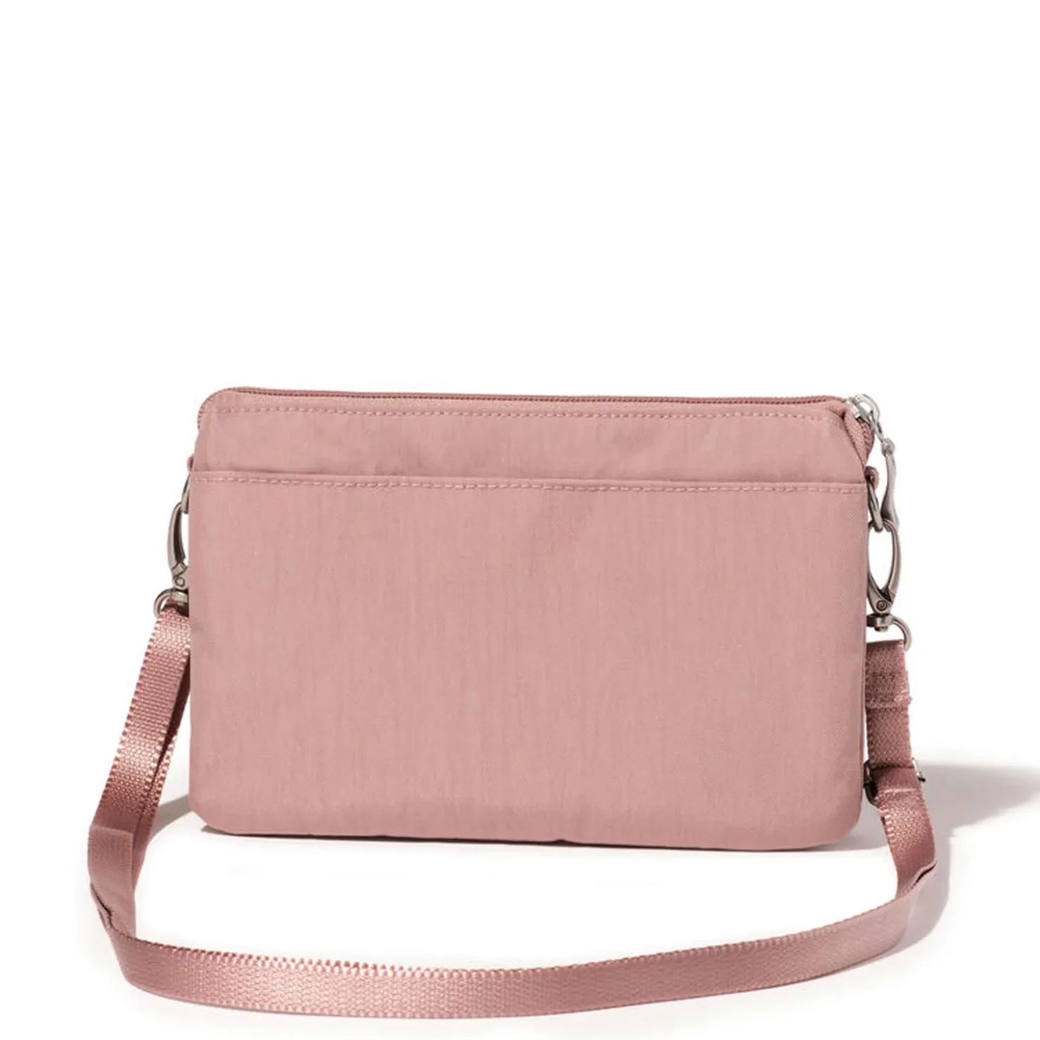 Handbags*Baggallini Inc Baggallini, The Only Mini Bag Wood Rose
