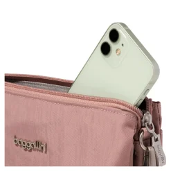 Handbags*Baggallini Inc Baggallini, The Only Mini Bag Wood Rose