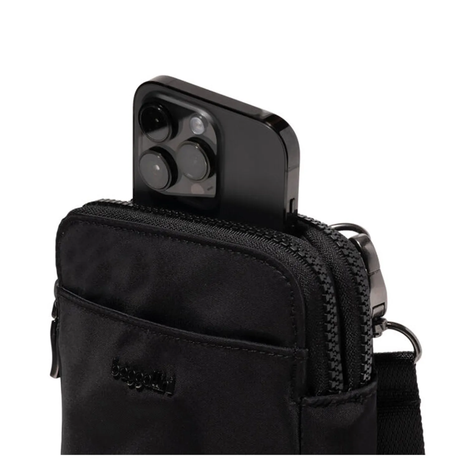 Handbags*Baggallini Inc Baggilini, Modern Take Two RFID Crossbody Black