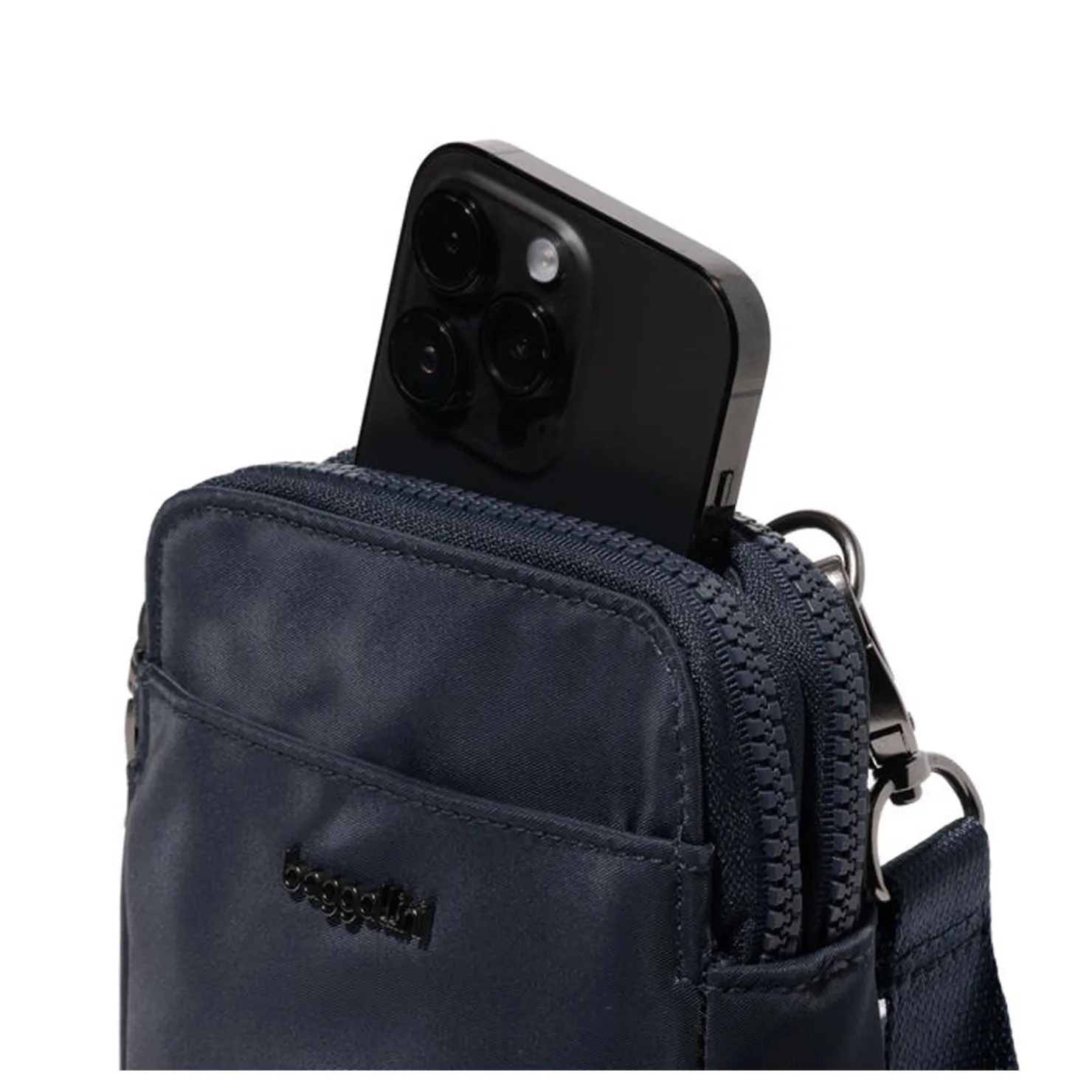 Handbags*Baggallini Inc Baggilini, Modern Take Two RFID Crossbody French Navy