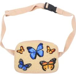 Handbags*Bamboo Trading Company , Hip Pack Bag Ivory