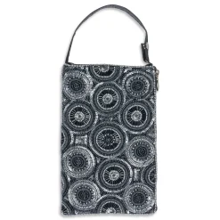 Handbags*Bamboo Trading Company , Kaleidoscope Club Bag Silver