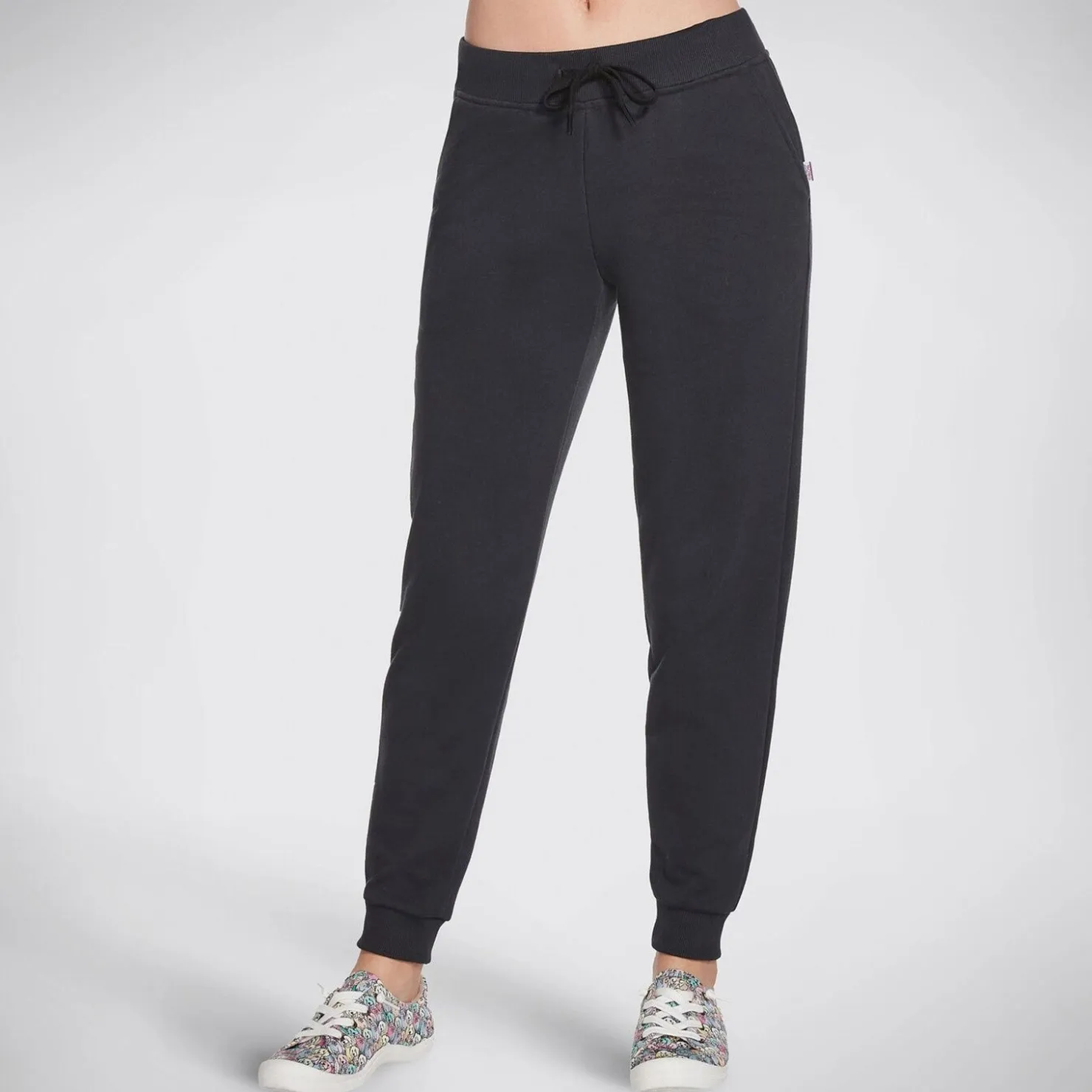Bottoms*Skechers BOBS Apparel, French Terry Jogger Pant Black