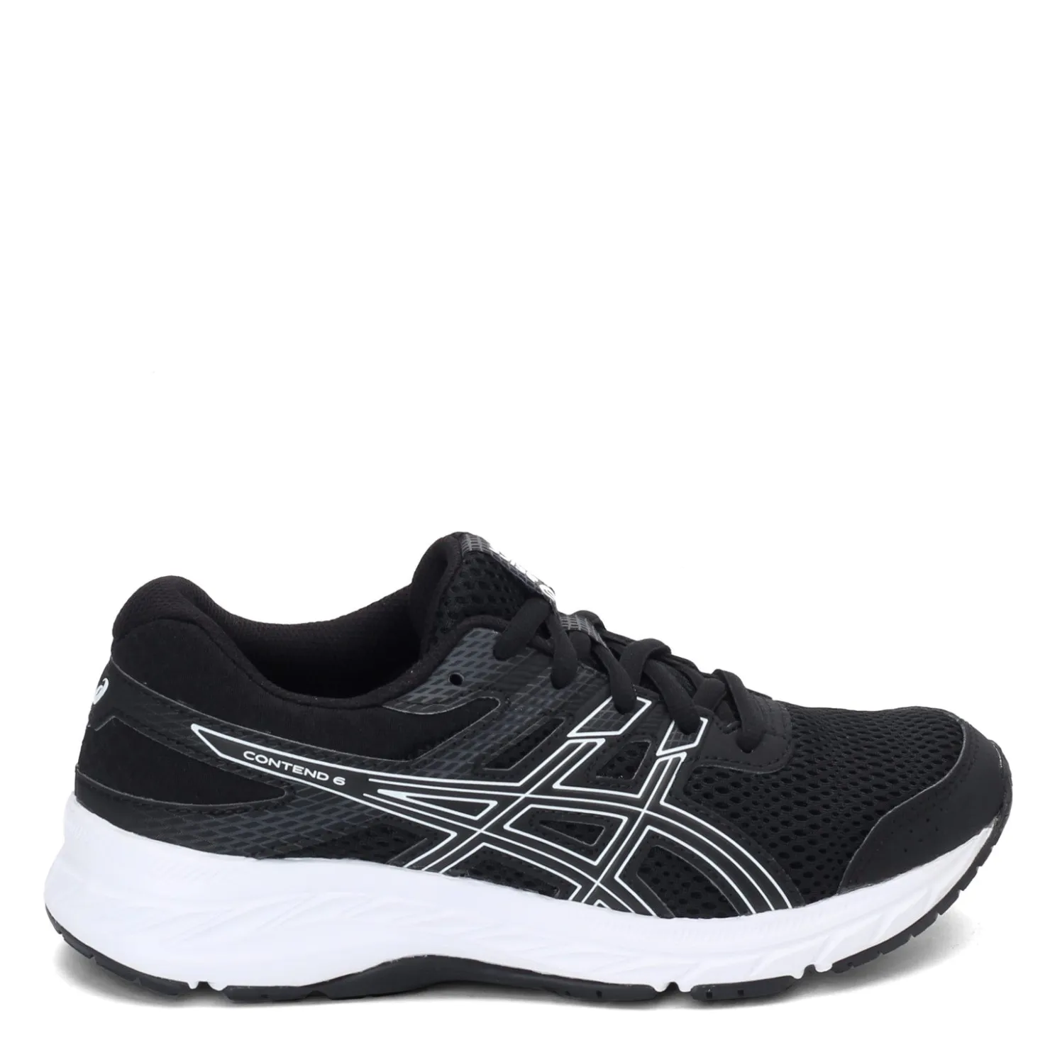 Little Kid (10.5-3)*ASICS Boy's , GEL-Contend 6 Running Shoe - Little Kid & Big Kid Black / White
