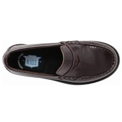 Big Kid (3.5-7)*Florsheim Boy's , Croquet Penny Loafer JR - Little Kid & Big Kid Burgundy