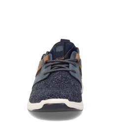 Little Kid (10.5-3)*Florsheim Boy's , Great Lakes Knit Plain Toe Sneaker - Little Kid & Big Kid Navy
