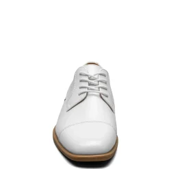 Big Kid (3.5-7)*Florsheim Boy's , Reveal Cap Toe Oxford JR - Little Kid & Big Kid White