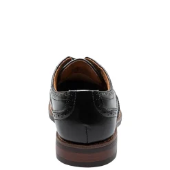 Big Kid (3.5-7)*Florsheim Boy's , Rucci JR Wingtip Oxford - Little Kid & Big Kid Black