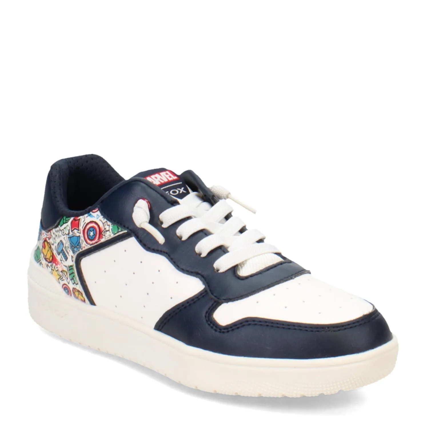 Big Kid (3.5-7)*Geox USA Inc Boy's Geox, Washiba Avengers Junior - Little Kid & Big Kid Navy/Multicolor