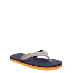 Sandals*Hari Mari Boy's , Brazos Sandal - Little Kid & Big Kid Grey Navy