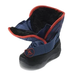 Boots*Kamik Boy's , Snowbug Snow Boot - Toddler & Little Kid Navy/Orange