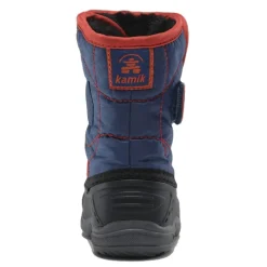 Boots*Kamik Boy's , Snowbug Snow Boot - Toddler & Little Kid Navy/Orange