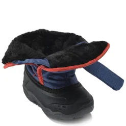 Boots*Kamik Boy's , Snowbug Snow Boot - Toddler & Little Kid Navy/Orange