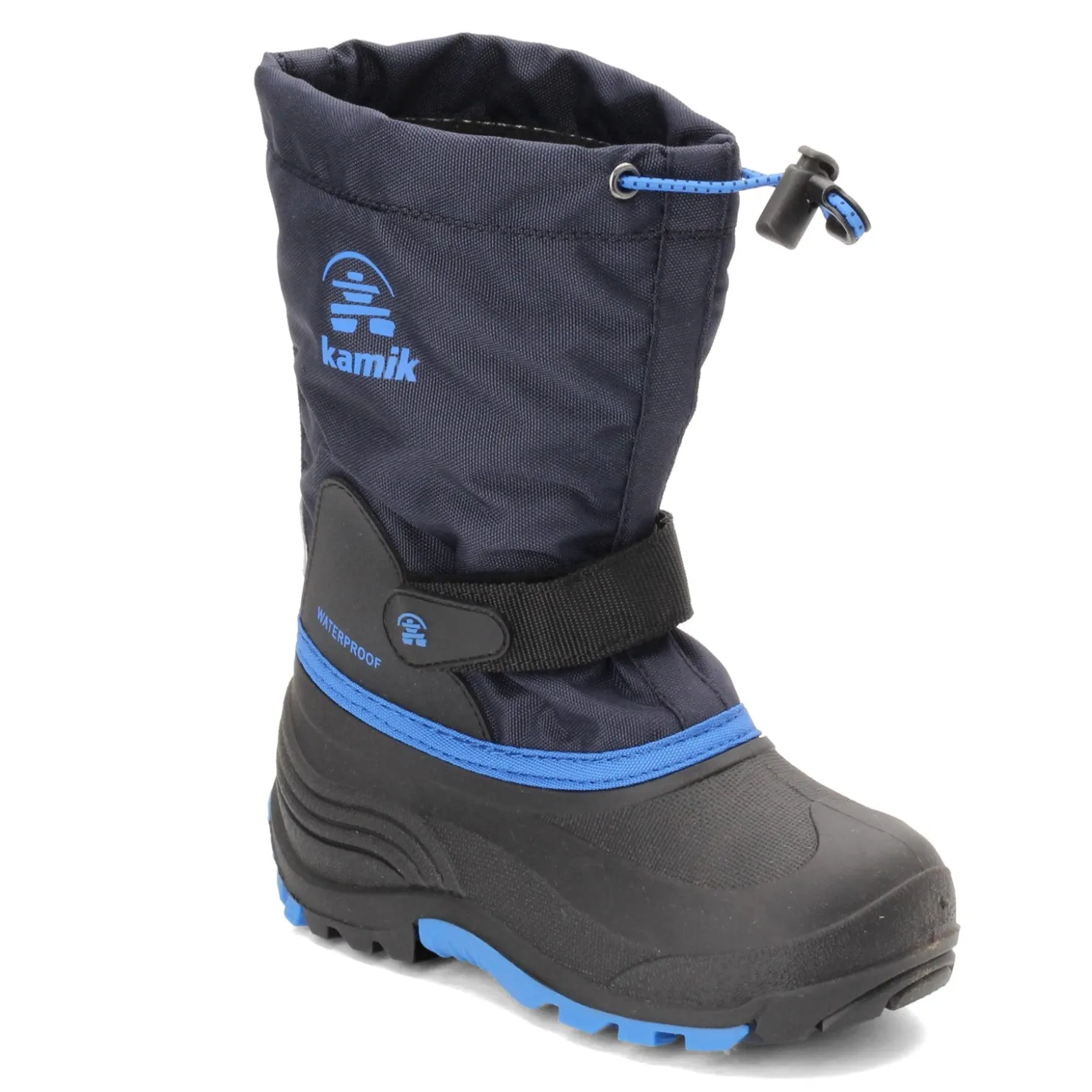 Boots*Kamik Boy's , Waterbug Boot - Wide Width - Toddler & Little Kid Navy / Blue