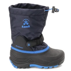 Boots*Kamik Boy's , Waterbug Boot - Wide Width - Toddler & Little Kid Navy / Blue