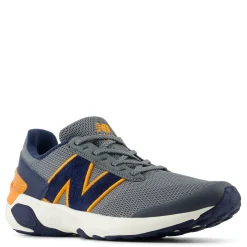 Big Kid (3.5-7)*New Balance Boy's , 1440 v1 Sneaker - Big Kid Titanium/Nb Navy/Sun Glow
