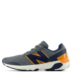 Big Kid (3.5-7)*New Balance Boy's , 1440 v1 Sneaker - Big Kid Titanium/Nb Navy/Sun Glow