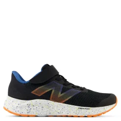 Sneakers & Athletic*New Balance Boy's , Arishi Fresh Foam v4 Sneaker - Little Kid Black/Blue Agate