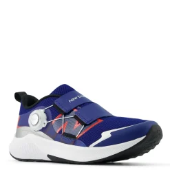 Big Kid (3.5-7)*New Balance Boy's , Fuel Core Reveal v4 Sneaker - Big Kid Inkwell/Team Red/Silver
