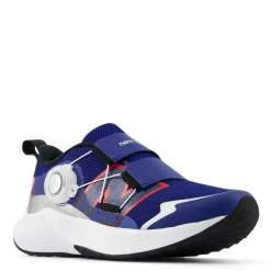 Little Kid (10.5-3)*New Balance Boy's , Fuel Core Reveal v4 Sneaker - Little Kid Inkwell/Team Red/Silver