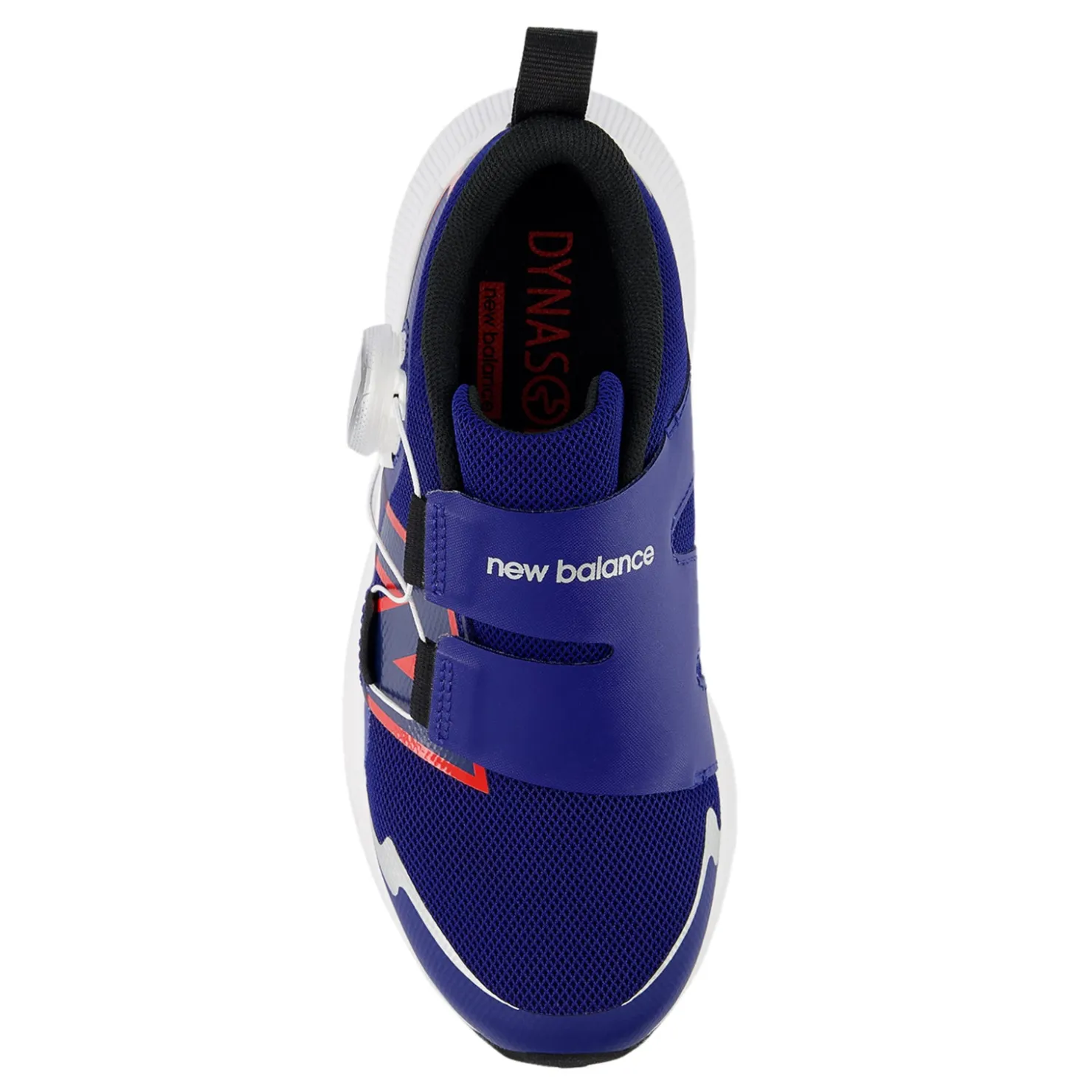Little Kid (10.5-3)*New Balance Boy's , Fuel Core Reveal v4 Sneaker - Little Kid Inkwell/Team Red/Silver