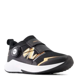 Little Kid (10.5-3)*New Balance Boy's , Fuel Core Reveal v4 Sneaker - Little Kid Black/Copper Metallic/Silver Metallic