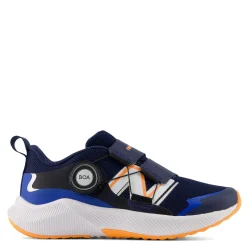 Little Kid (10.5-3)*New Balance Boy's , Fuel Core Reveal v4 Sneaker - Little Kid Navy/Mango Multi
