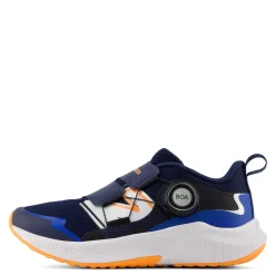 Little Kid (10.5-3)*New Balance Boy's , Fuel Core Reveal v4 Sneaker - Little Kid Navy/Mango Multi