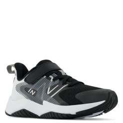 Little Kid (10.5-3)*New Balance Boy's , Rave Run AC v2 Sneaker - Little Kid Black White