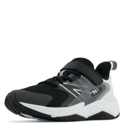 Little Kid (10.5-3)*New Balance Boy's , Rave Run AC v2 Sneaker - Little Kid Black White