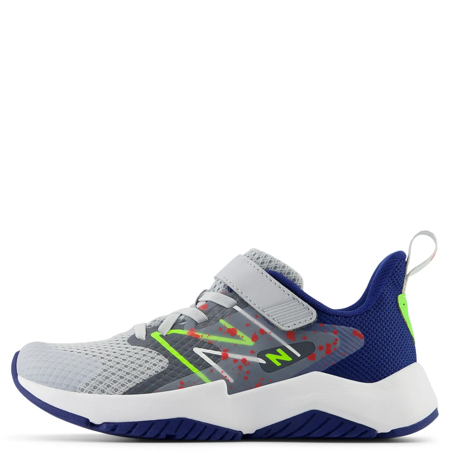 Little Kid (10.5-3)*New Balance Boy's , Rave Run AC v2 Sneaker - Little Kid Granite/Inkwell