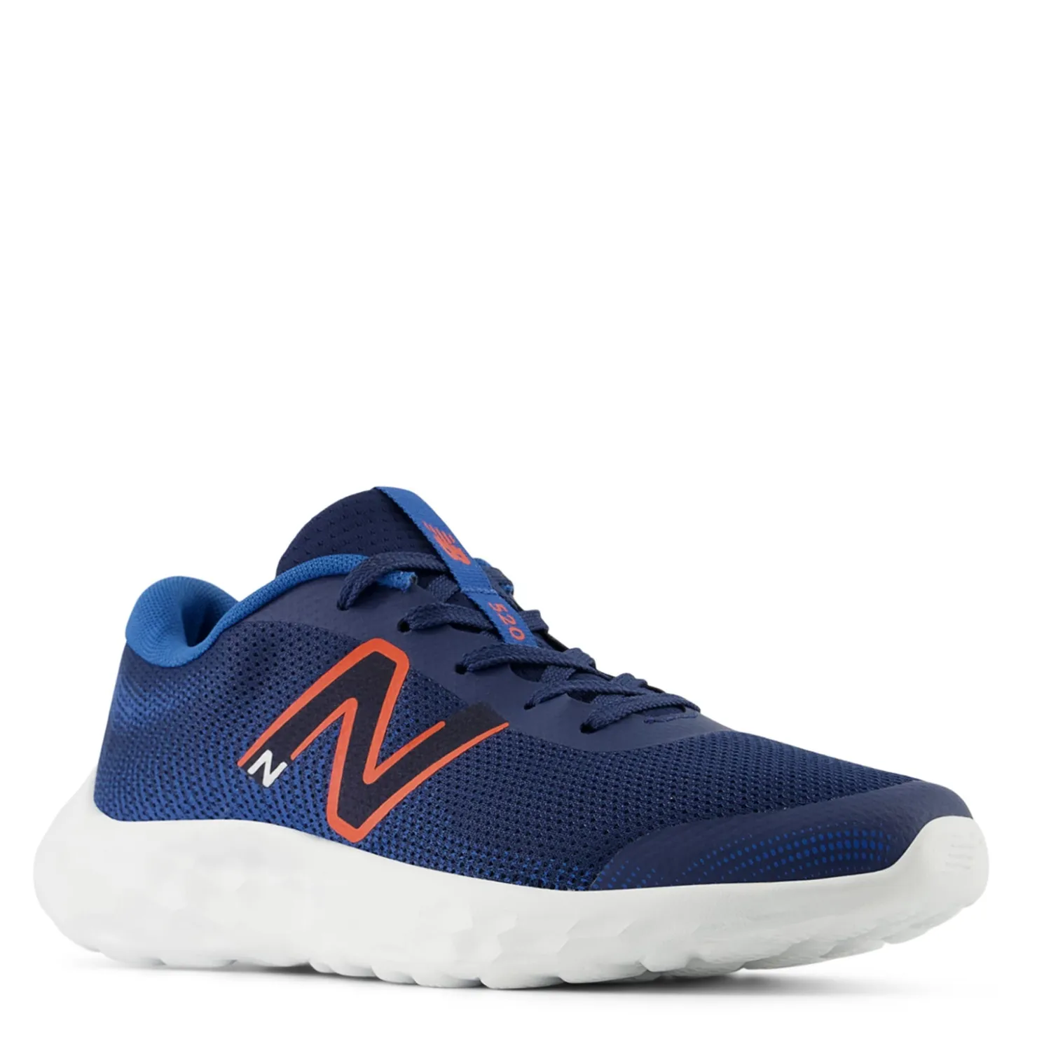 Sneakers & Athletic*New Balance Boy's , 520v8 Sneaker - Big Kid Navy/Orange