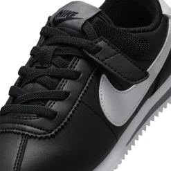 Little Kid (10.5-3)*Nike Boy's , Cortez EasyOn Sneaker - Little Kid Black/White-Cool Grey