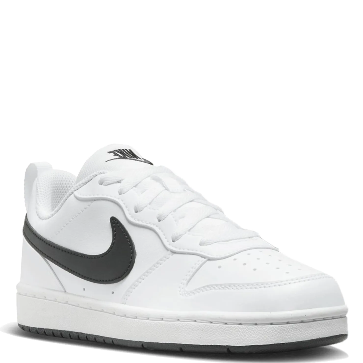 Sneakers & Athletic*Nike Boy's , Court Borough Low Recraft Sneaker - Big Kid White/Black