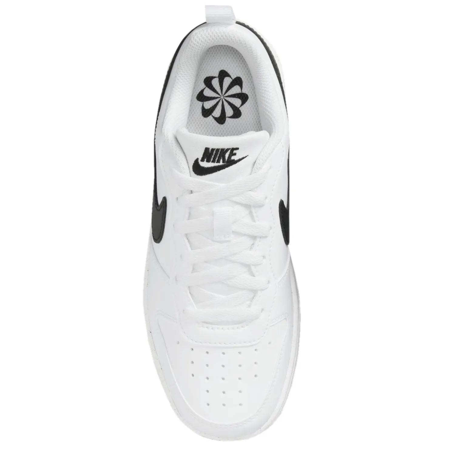 Sneakers & Athletic*Nike Boy's , Court Borough Low Recraft Sneaker - Big Kid White/Black