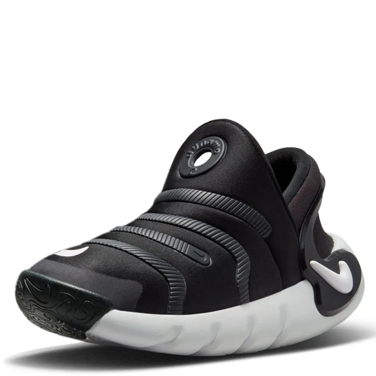 Sneakers & Athletic*Nike Boy's , Dynamo Go Sneaker - Little Kid Black/White