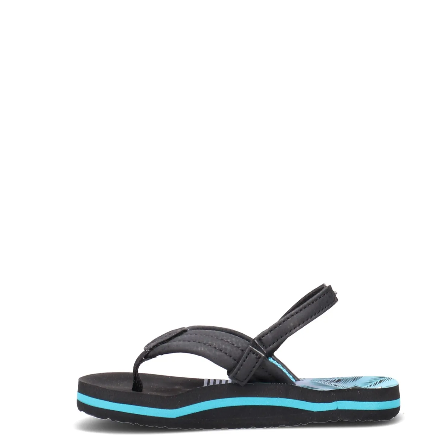 Little Kid (10.5-3)*Reef Boy's , Little Ahi Sandal - Toddler & Little Kid Aqua Palms