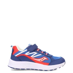 Sneakers & Athletic*Saucony Boy's , Dash AC Sneaker - Little Kid Blue/Red/White