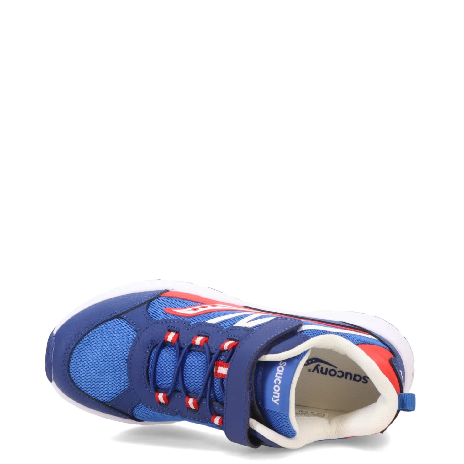 Sneakers & Athletic*Saucony Boy's , Dash AC Sneaker - Little Kid Blue/Red/White