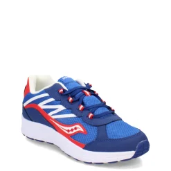 Big Kid (3.5-7)*Saucony Boy's , Dash Sneaker - Big Kid Blue/Red/White