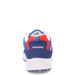 Big Kid (3.5-7)*Saucony Boy's , Dash Sneaker - Big Kid Blue/Red/White