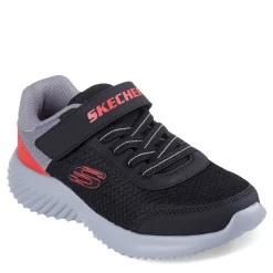Sneakers & Athletic*Skechers Boy's , Bounder - Trekzic Sneaker - Little Kid Black/Red/Grey