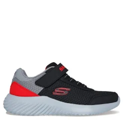 Sneakers & Athletic*Skechers Boy's , Bounder - Trekzic Sneaker - Little Kid Black/Red/Grey